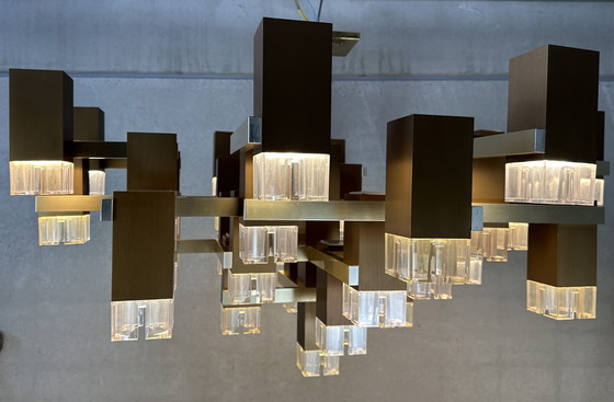 Image 1 of Xxl Vintage Design Cubic Hanglamp - Sciolari