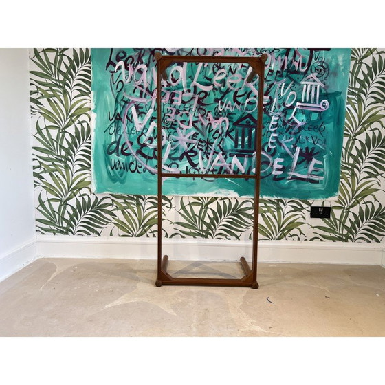 Image 1 of Vintage massief teakhouten salontafel, door Magnus Olesen, Denemarken