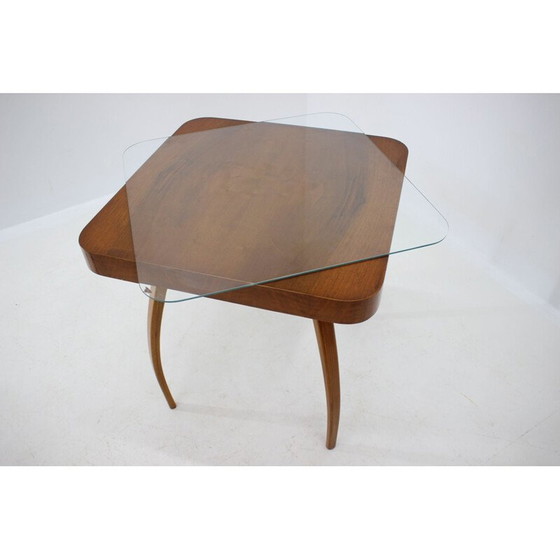 Image 1 of Vintage houten salontafel door Jindrich Halabala, Tsjecho-Slowakije 1960