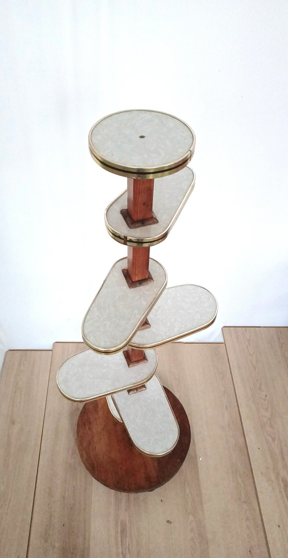 Image 1 of Plantentafel Vijftiger Jaren Extreem Groot