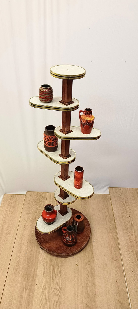 Image 1 of Plantentafel Vijftiger Jaren Extreem Groot