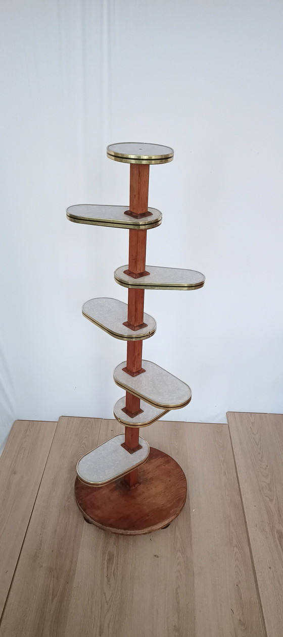 Image 1 of Plantentafel Vijftiger Jaren Extreem Groot