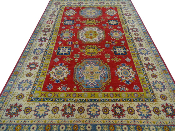 Image 1 of Kazak - 302 x 201 cm - Handgeknoopt vloerkleed