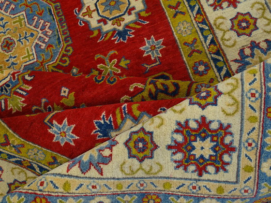 Image 1 of Kazak - 302 x 201 cm - Handgeknoopt vloerkleed