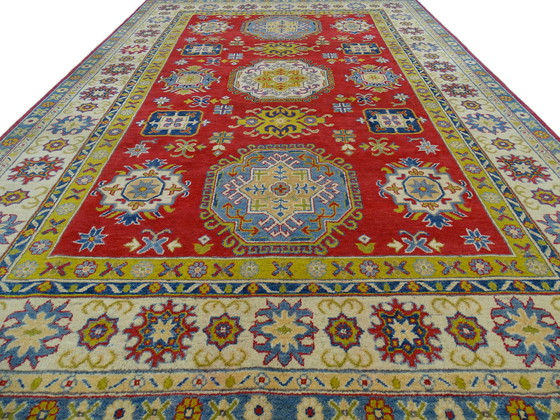 Image 1 of Kazak - 302 x 201 cm - Handgeknoopt vloerkleed