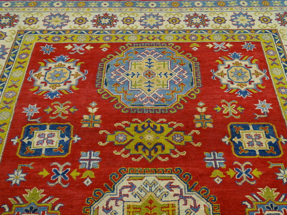 Image 1 of Kazak - 302 x 201 cm - Handgeknoopt vloerkleed