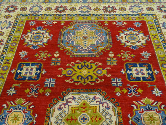 Image 1 of Kazak - 302 x 201 cm - Handgeknoopt vloerkleed