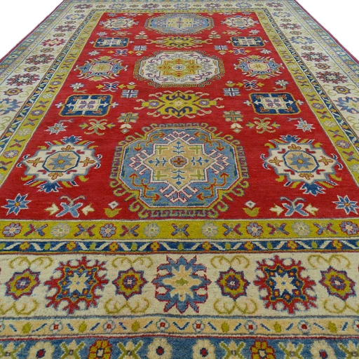 Kazak - 302 x 201 cm - Handgeknoopt vloerkleed