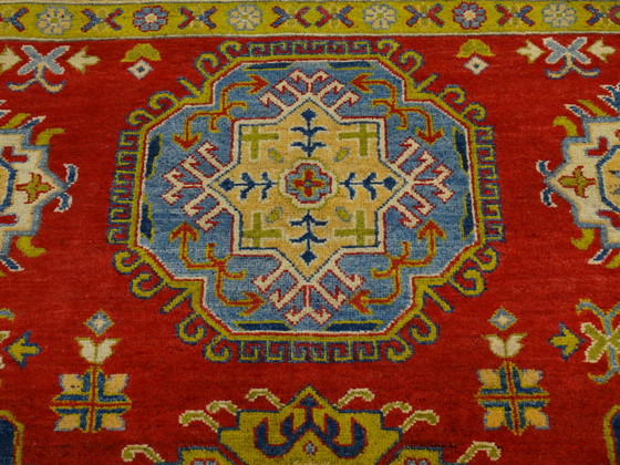 Image 1 of Kazak - 302 x 201 cm - Handgeknoopt vloerkleed