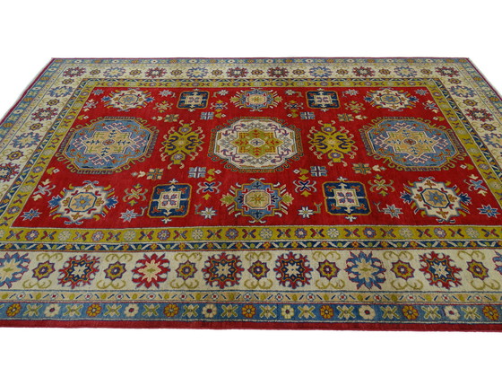 Image 1 of Kazak - 302 x 201 cm - Handgeknoopt vloerkleed