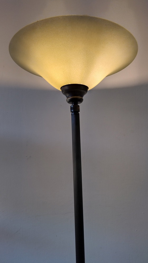 Image 1 of Minimalist Vintage Messing Vloerlamp