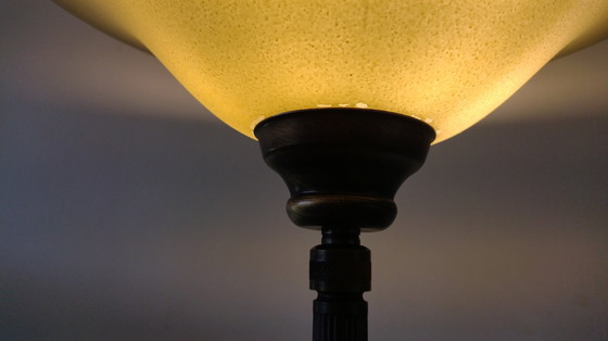 Image 1 of Minimalist Vintage Messing Vloerlamp