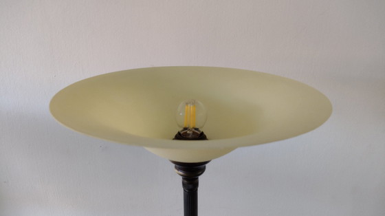 Image 1 of Minimalist Vintage Messing Vloerlamp