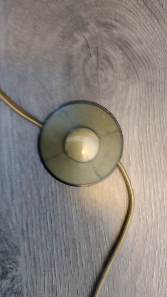 Image 1 of Minimalist Vintage Messing Vloerlamp