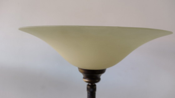 Image 1 of Minimalist Vintage Messing Vloerlamp