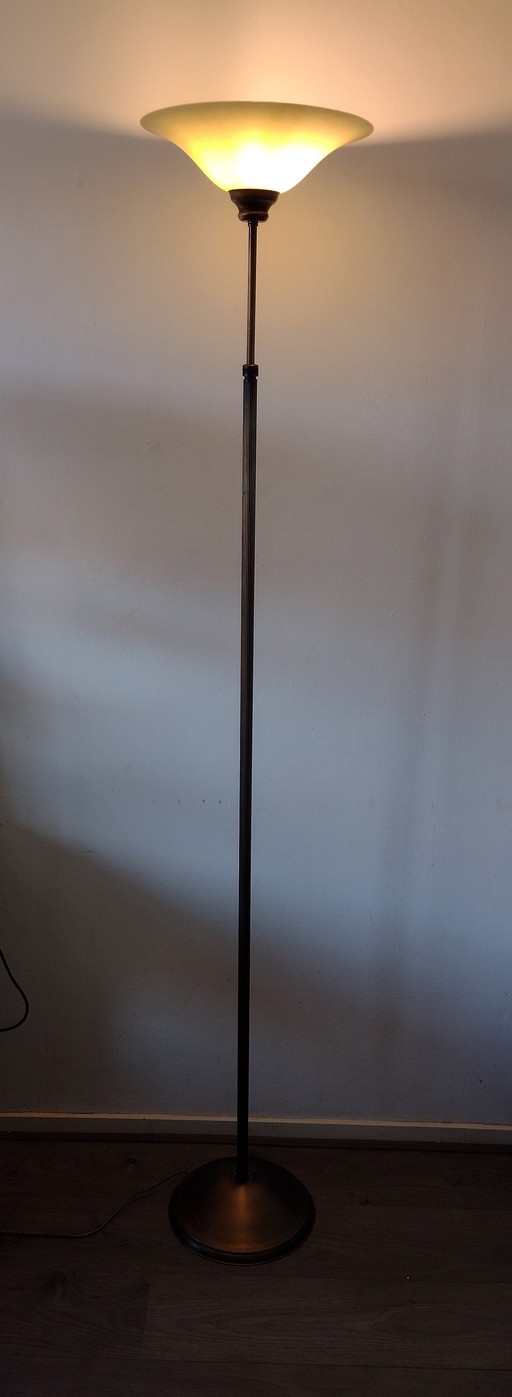 Minimalist Vintage Messing Vloerlamp