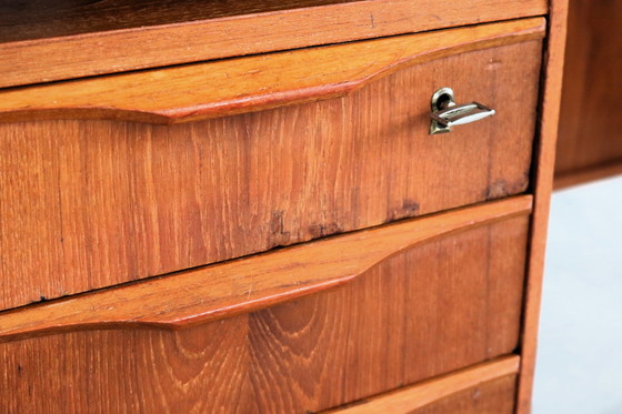 Image 1 of Vintage Teak Deens Bureau