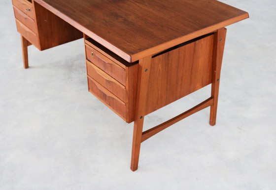 Image 1 of Vintage Teak Deens Bureau