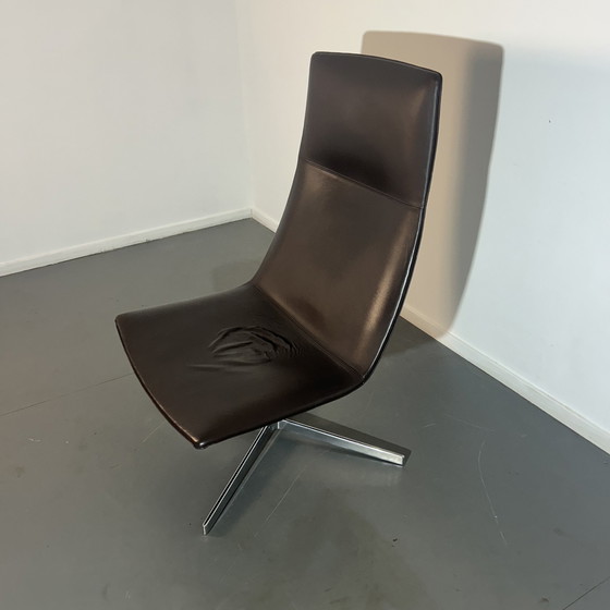 Image 1 of Arper leren fauteuil