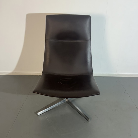 Image 1 of Arper leren fauteuil