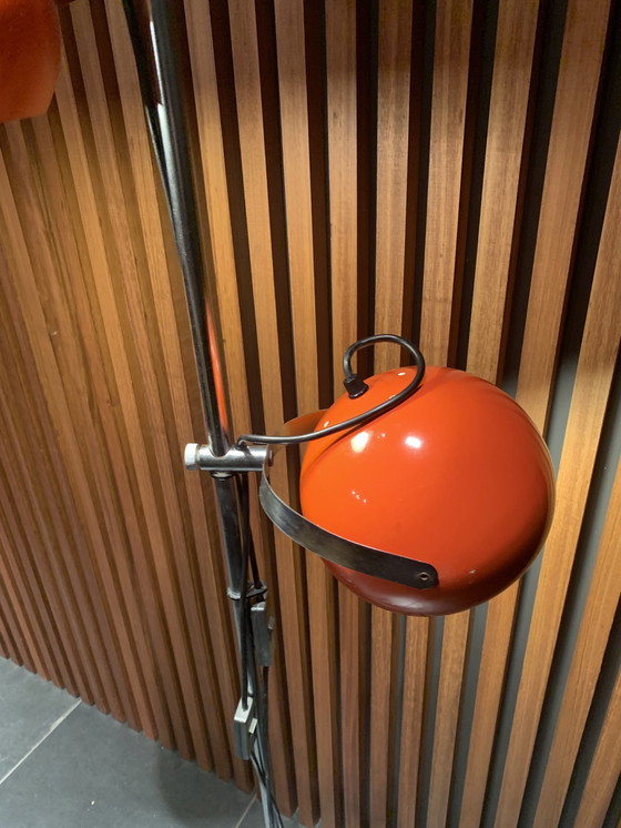 Image 1 of Vintage Herda Lamp - Oranje Uit Jaren 70