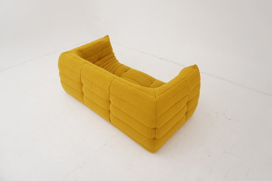 Image 1 of 2X Ligne Roset Togo Grote Tweezitsbank Coda 2, 7/2020