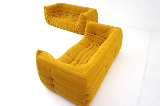 Image 1 of 2X Ligne Roset Togo Grote Tweezitsbank Coda 2, 7/2020