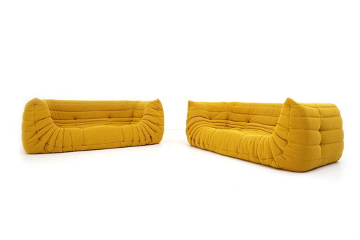 2X Ligne Roset Togo Grote Tweezitsbank Coda 2, 7/2020