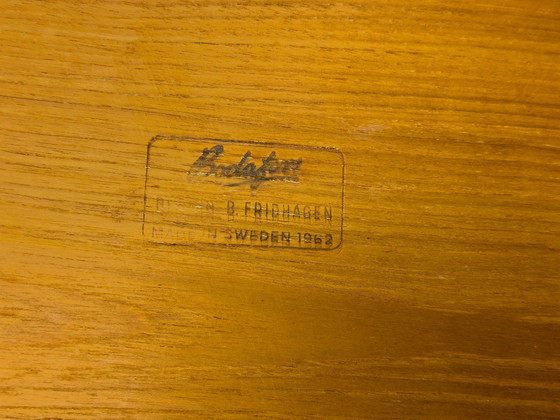 Image 1 of "Facett" salontafel in teak van Bertil Fridhagen voor Bodafors, 1960S