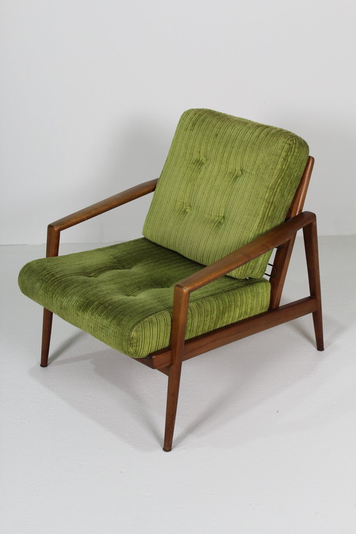 Vintage Fauteuil, Stoel - Jaren '60, Groen