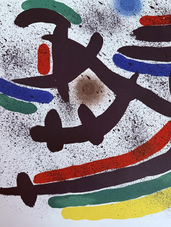 Image 1 of Joan Miro: “Lithografie Ix, 1972. 