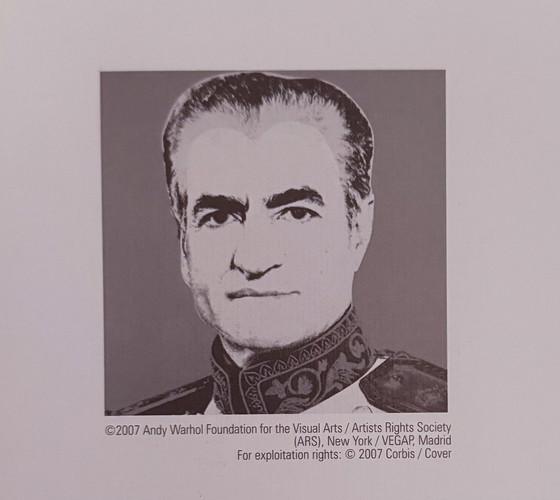 Image 1 of Andy Warhol: “Shah Of Iran, 1978”.