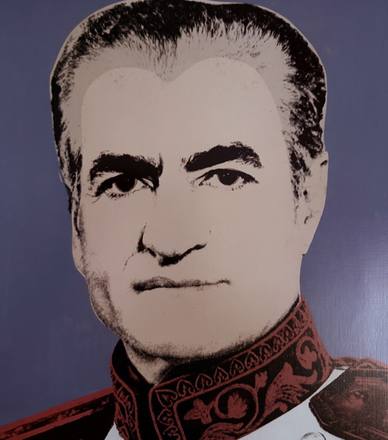 Image 1 of Andy Warhol: “Shah Of Iran, 1978”.