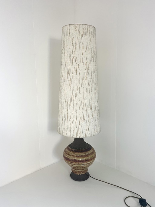 Vintage XL Keramieken Vloerlamp ‘60