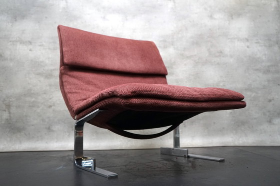 Image 1 of Onda Wave fauteuil van Giovanni Offredi voor Saporiti, 1970