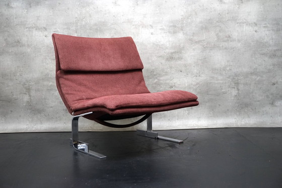 Image 1 of Onda Wave fauteuil van Giovanni Offredi voor Saporiti, 1970