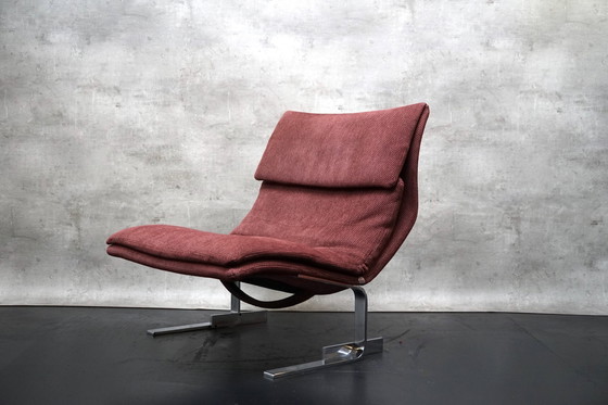 Image 1 of Onda Wave fauteuil van Giovanni Offredi voor Saporiti, 1970