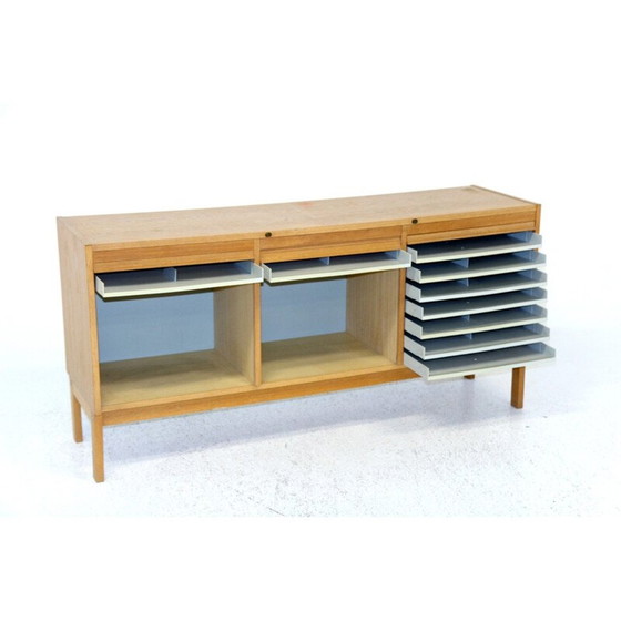 Image 1 of Vintage eiken dressoir, Zweden 1960