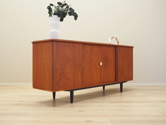 Image 1 of Teakhouten dressoir, Deens ontwerp, 1970S, Productie: Denemarken