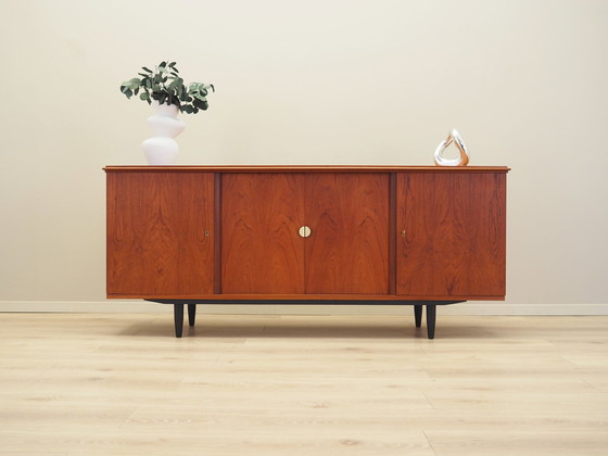 Image 1 of Teakhouten dressoir, Deens ontwerp, 1970S, Productie: Denemarken