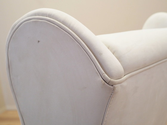 Image 1 of Witte fauteuil, Italiaans ontwerp, 1980S, Productie: Italië