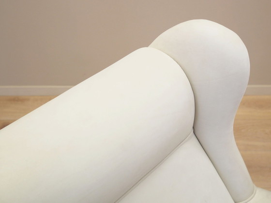 Image 1 of Witte fauteuil, Italiaans ontwerp, 1980S, Productie: Italië