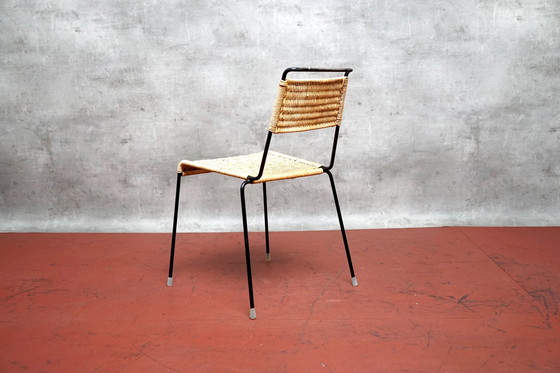 Image 1 of Mid Century stoel van Paul Schneider Esleben voor Wilde+Spieth, 1950