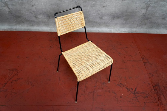 Image 1 of Mid Century stoel van Paul Schneider Esleben voor Wilde+Spieth, 1950