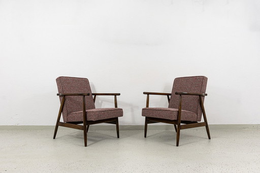 Paar vintage fauteuils, Polen, 1960S