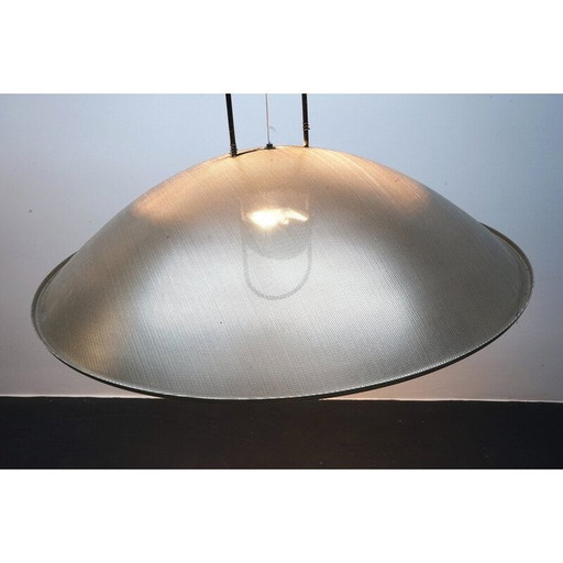 Vintage Macumba metalen hanglamp door Ernesto Gismondi voor Artemide, 1979