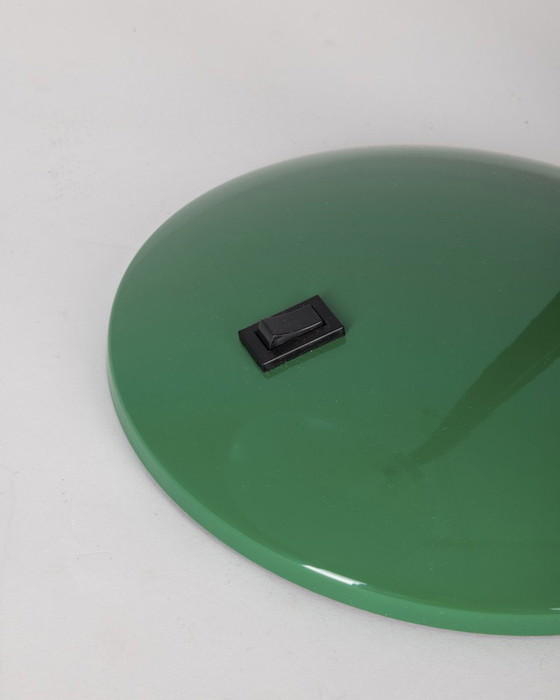 Image 1 of Vintage 80S tafellamp in groen metaal Veneta Lumi Design