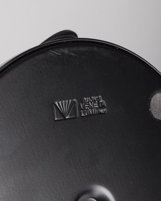 Image 1 of Vintage 80S tafellamp in groen metaal Veneta Lumi Design