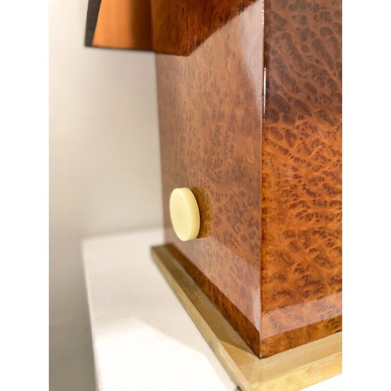 Image 1 of Vintage houten tafellamp, 1970