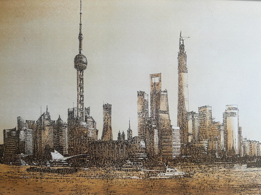 Wei Ping Art Print -  Good Morning Shanghai